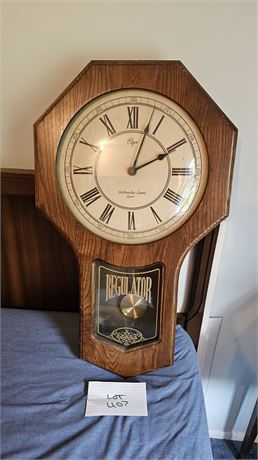 Elgin Westminster Chime Quarts Clock