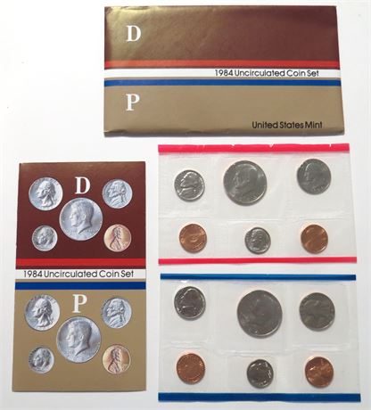 1984 Uncirculated Coin Set