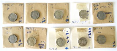 Assorted Nickels