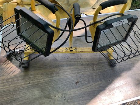 Double Quartz Work Light