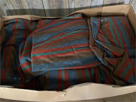 Ladys Patterned Wool Pants/Slacks Lot By F.S. Tiger Company