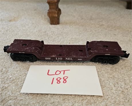 Lionel O Gauge Flatcar 6461 (1945-1969)