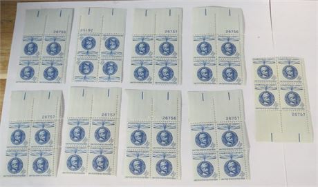 US Air Mail Stamps: 4 Cents "Champions Of Liberty""