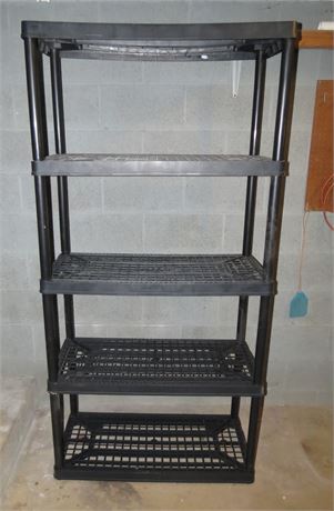 Plastic Storage Shelf