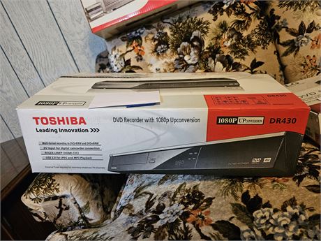 Toshiba DR430 DVD Recorder