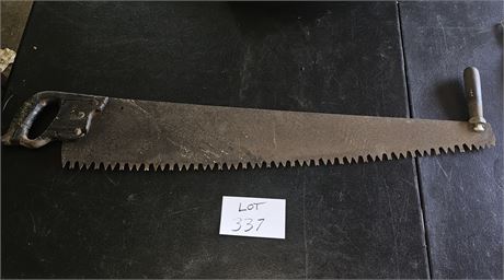 Antique Two Man Hand Saw