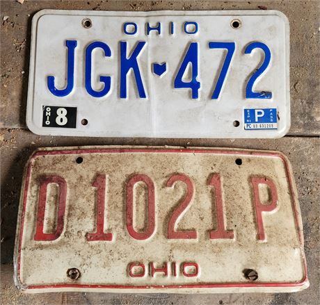 Ohio License Plates