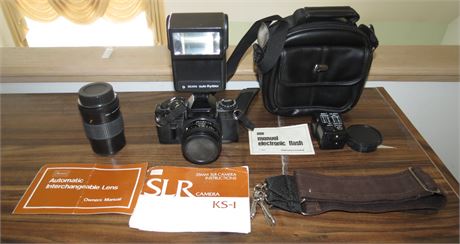 Sears SLR Camera, Accessories