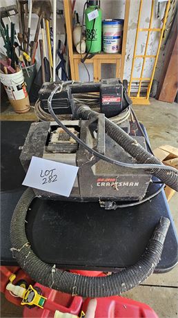 Craftsman 3amp Air Compressor & Genie Jet Vac