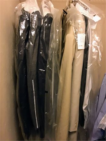 Men's Suit Jackets XL, 46R Chaps, Pronto Uno, Haband Travelers & More