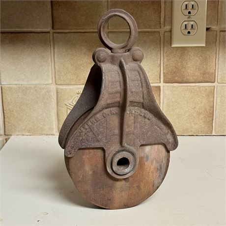 Antique Myers O.K. Rope Pulley