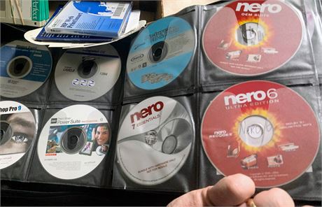 CD Rom Disc Lot Religious, Microsoft, Canon Photography Workshop & More