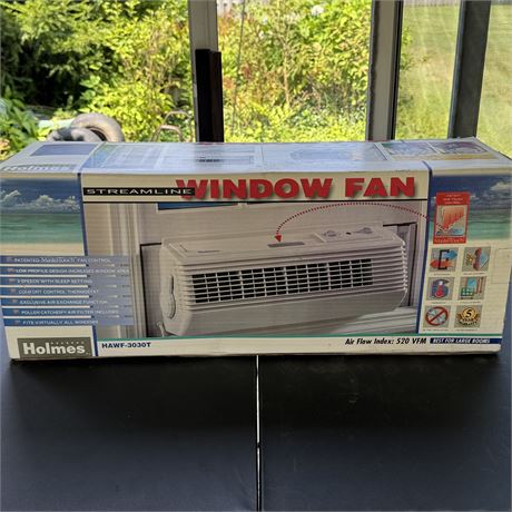 Streamline Window Fan - Model HAWF-3030T