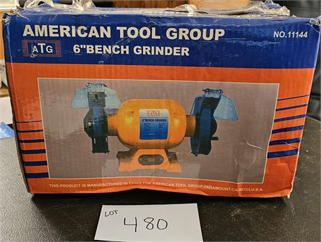 American Tool Group Bench Grinder 6"