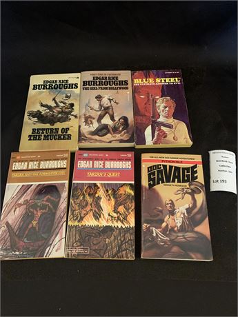 Edgar Rice Burroughs Book Lot