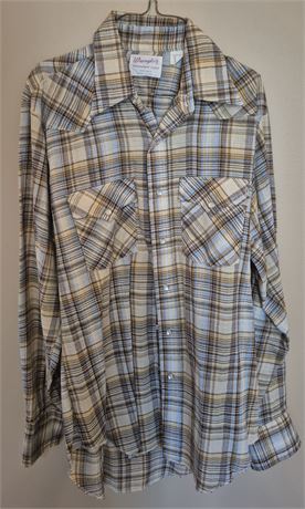 Wrangler Pearl Snap Long Sleeve
