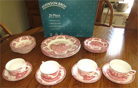 Johnson Brothers 20 Piece Dinner Service