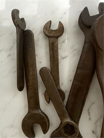 Metal Wrench Tool Lot