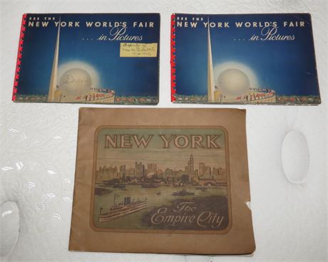 New York Fifty Colored Views, New York World's Fair Books