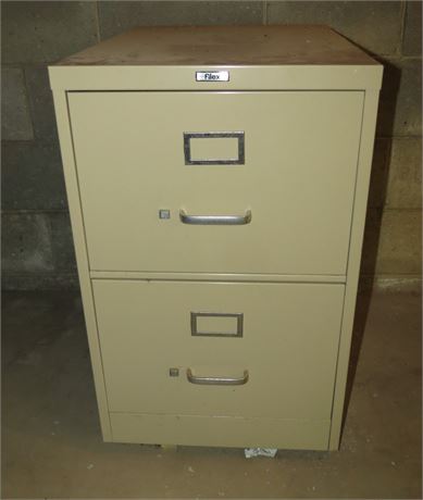 2 Drawer File Cabinet