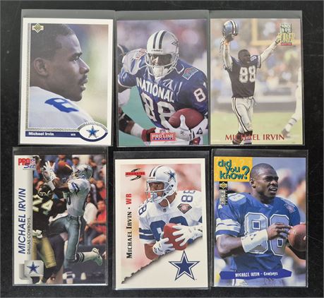 Michael Irvin Cards