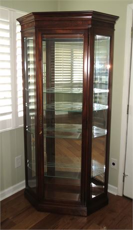 Lighted Curio Cabinet
