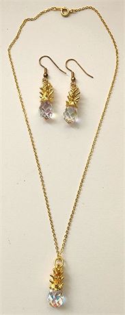 Costume Jewelry Necklace & Earrings