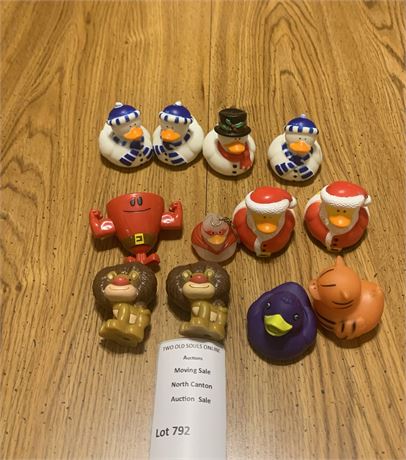 Collectible Mini Rubber Duck/Animal Creature Lot