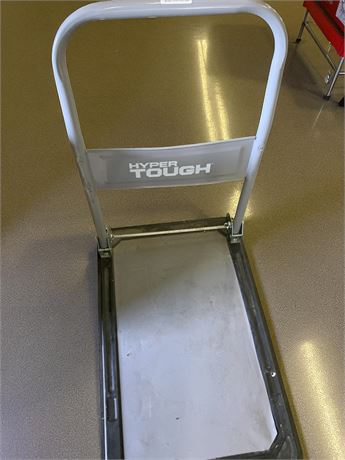 Hyper Tough 300 Pound Capacity Heavy Duty Folding Utility Rolling Cart
