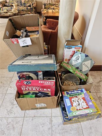 Large Lot of Mixed Board Games