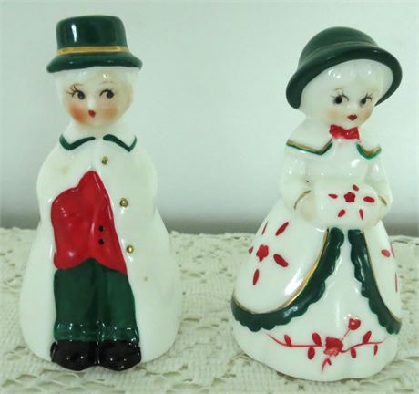 Vintage Christmas Carolers Bells