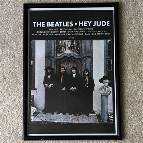 The Beatles: Hey Jude 13" x 19" Framed Poster/Print