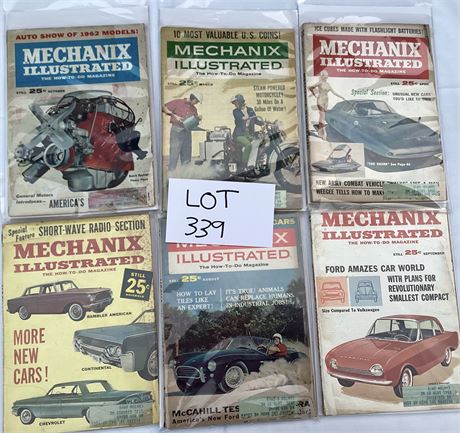Mechanics Illustrated Magazine Lot
