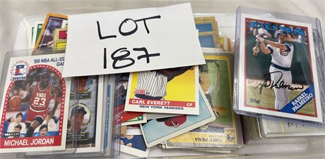 Mixed Sports Card Lot
