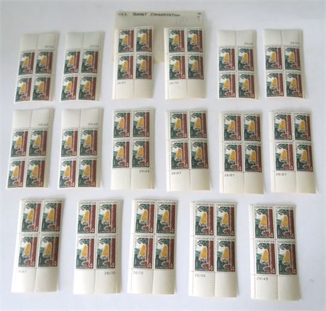 1958  4 Cent Forest Conservation Stamps