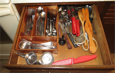 Kitchen Flatware & Utensils Drawer Cleanout