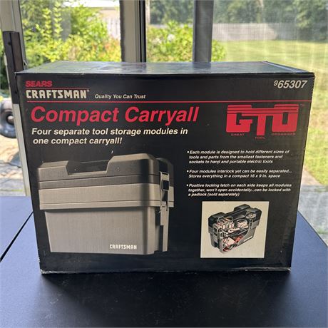 SEALED - Craftsman Compact Carryall Tool Storage