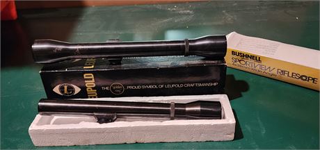 Bushnell & Leupold Scopes in Original Boxes