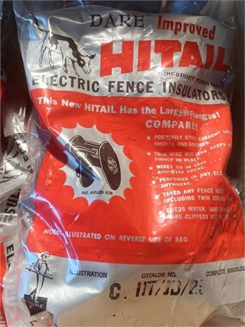 Dare Products High-Density Polyethylene Electric Fence Insulator Lot