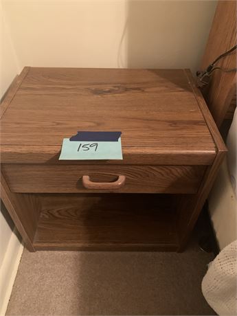 Wood End Table/Nigh Stand With Drawer