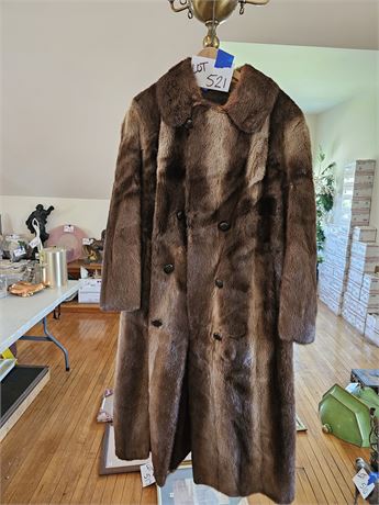 Don Lutz Full Length Fur Coat