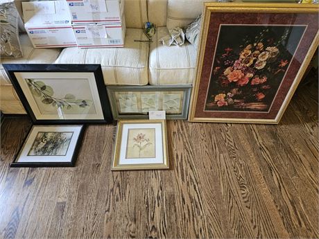 Mixed Art Lot - Different Sizes & Styles