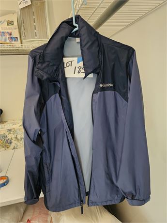 Columbia Two-Toned Blue Wind Breaker