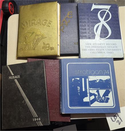 Vintage Yearbook Collection 1940's Mirage & More