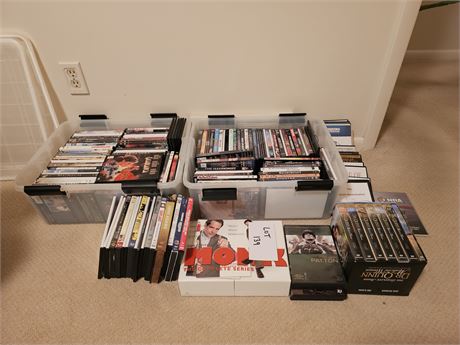 Large Lot of Mixed DVD's