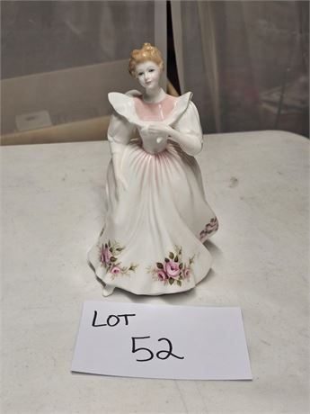 Royal Doulton Figure of The Month "June" Peggy Davies Year 1988 HN2790