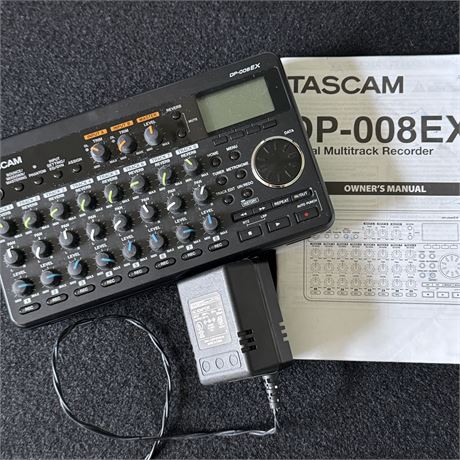 Tascam DP-008EX 8-Track Digital Pocketstudio Recording Device