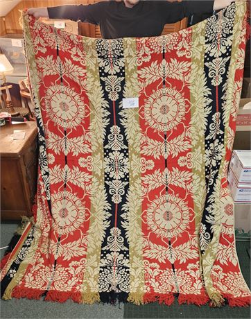 Antique Coverlet Dated 1847