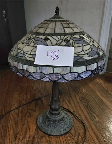 Vintage Style Slag Table Lamp