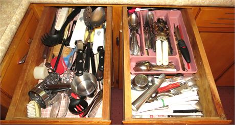 Kitchen Drawers Cleanout